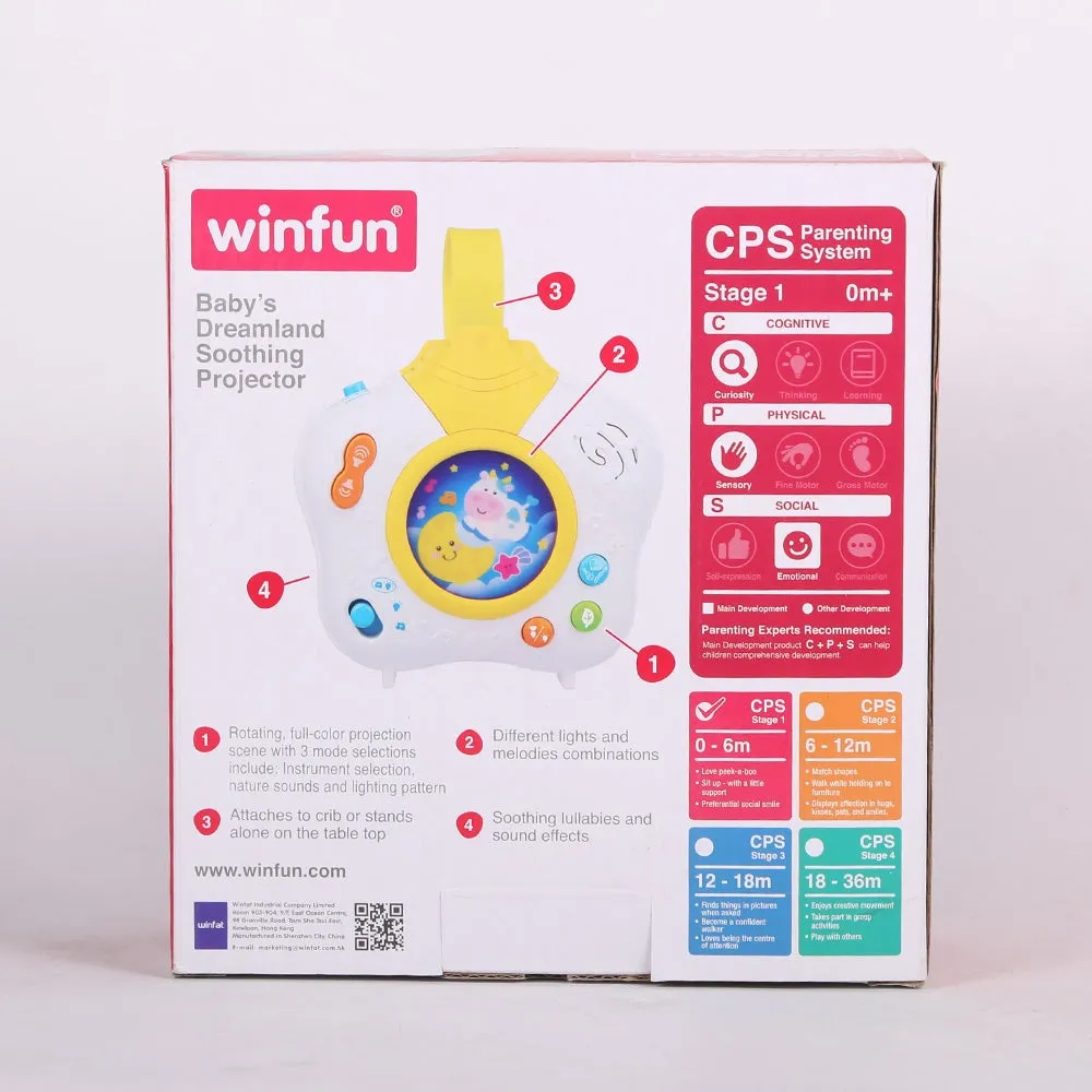 0806 WINFUN BABYS DREAMLAND SOOTHING PROJECTOR