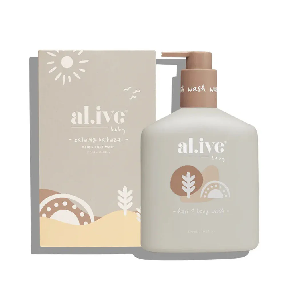 Al.ive  Calming Oatmeal Baby Hair & Body Wash