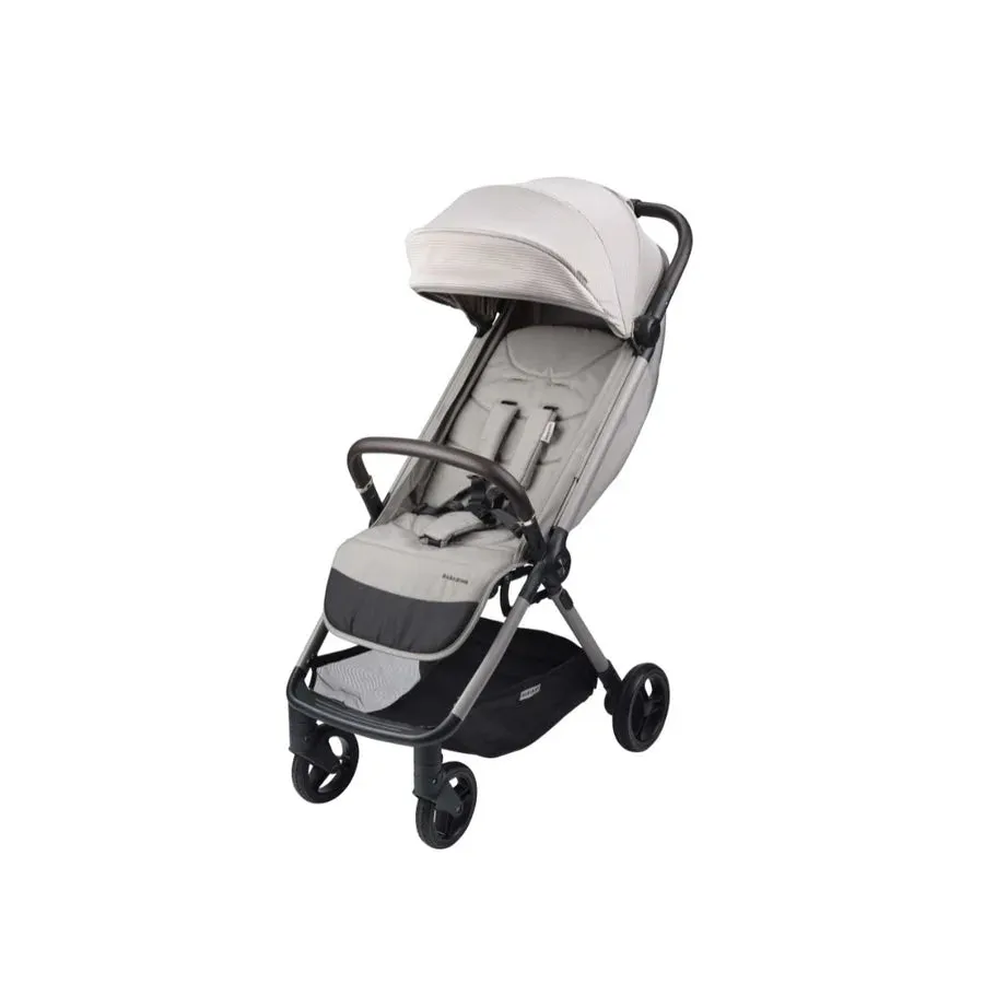 Bababing Ori Auto Fold Compact Stroller - Almond