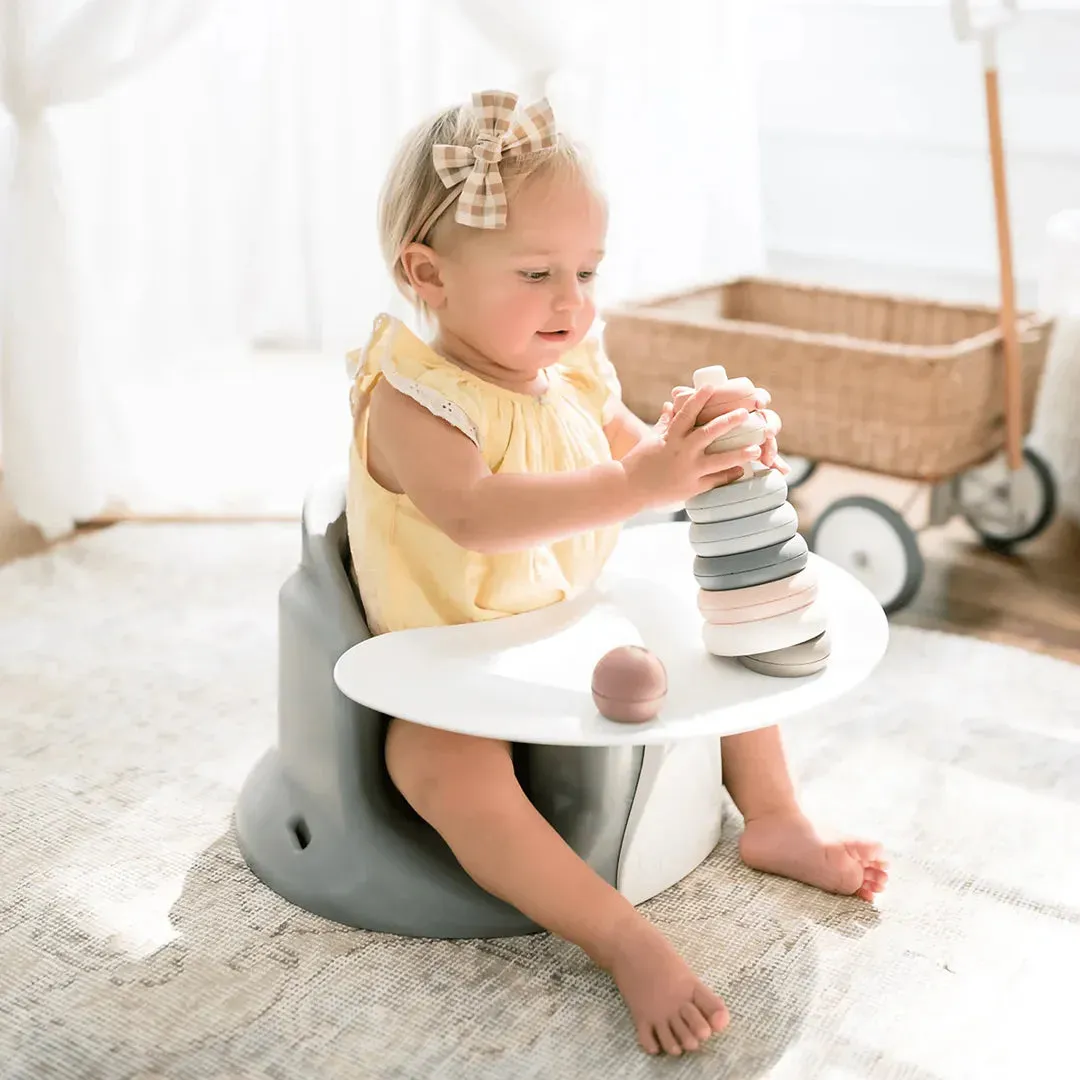 Baby Floor and Booster Seat (Grey)