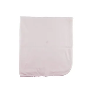 Baby Girl's Pink Rosebud Blanket