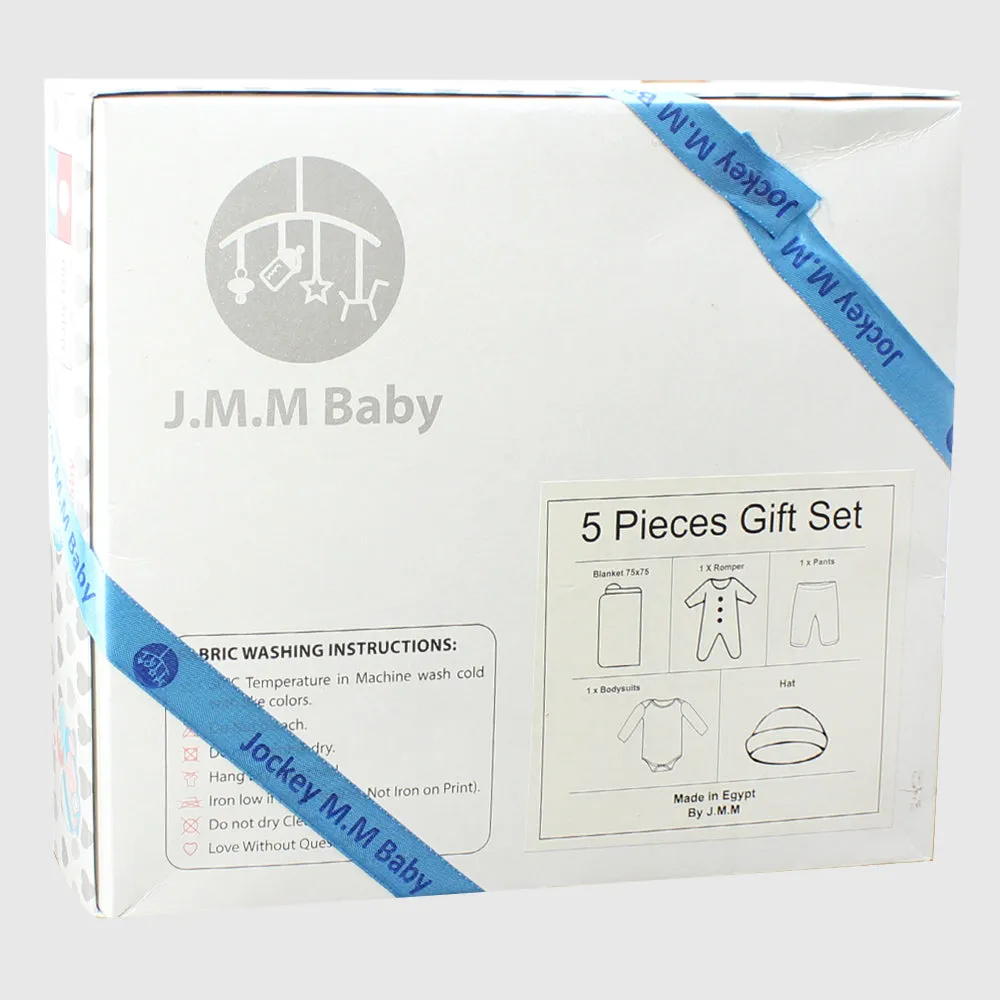 Baby Plane 5-Piece Baby Layette Set