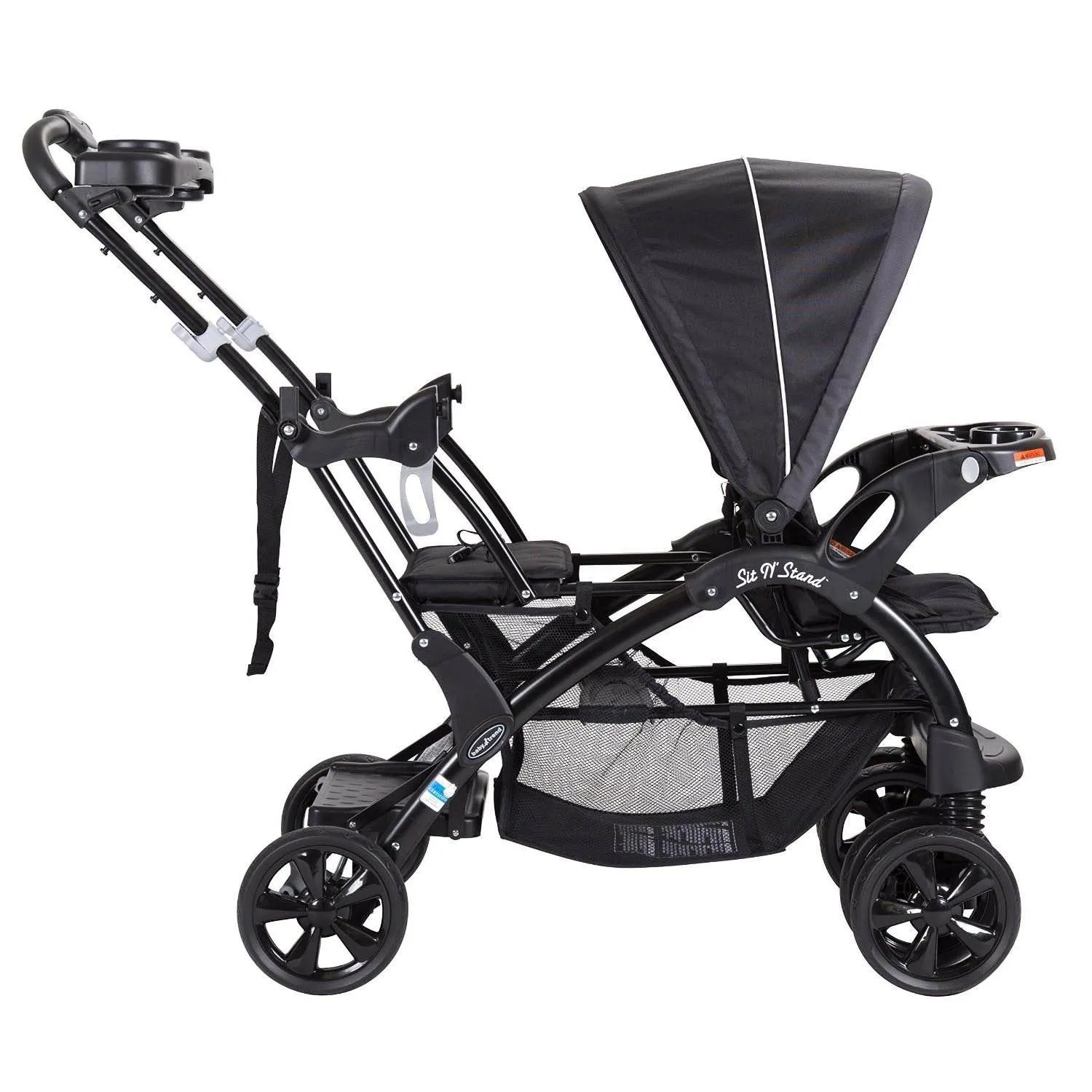 Baby Trend Double Sit N' Stand Toddler and Baby Stroller, Onyx | Used