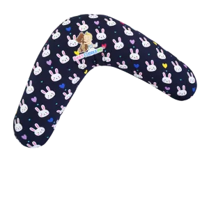 Babycuddle Nursing Pillow (Multi-use) - Bunny in Navy Blue