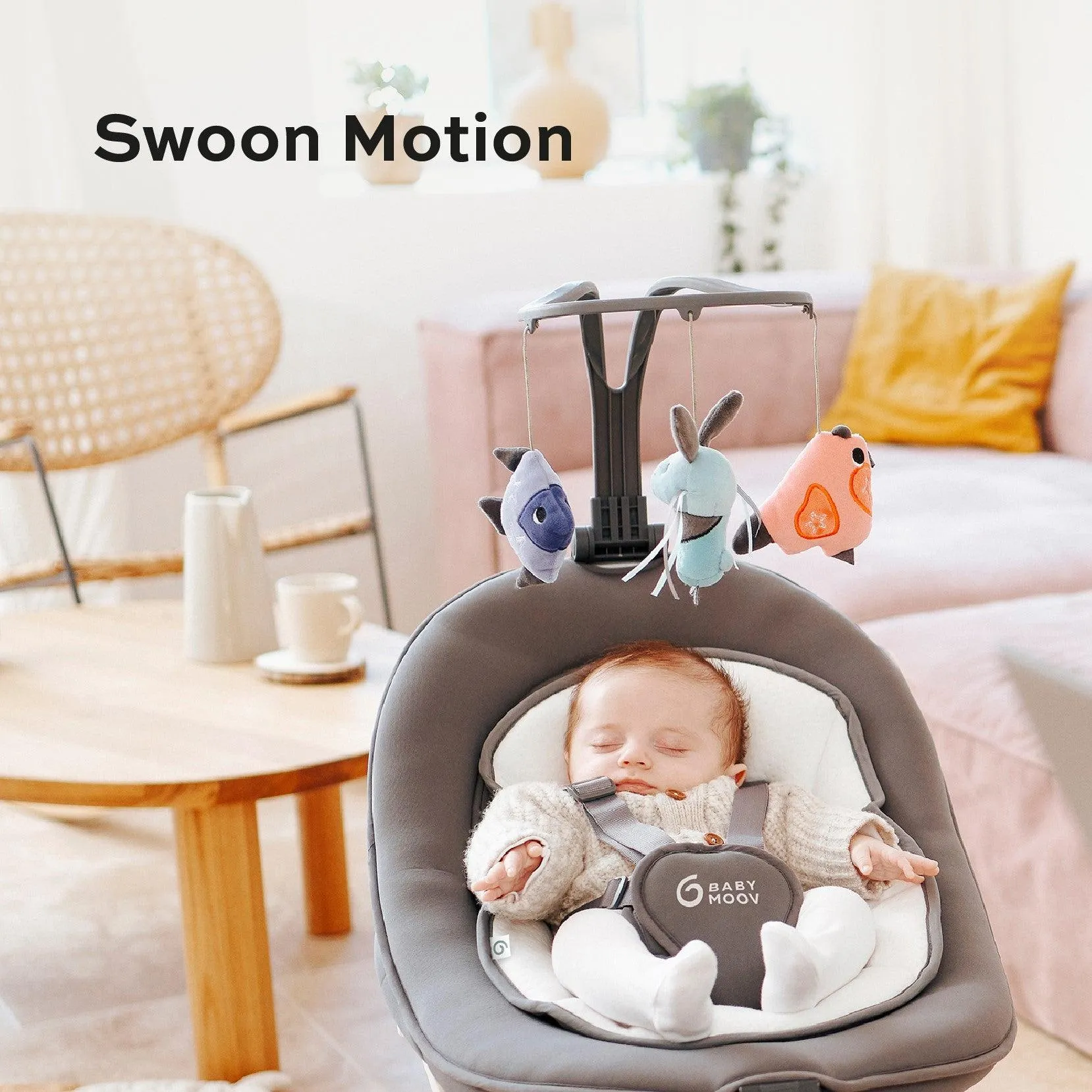 Babymoov Swoon Motion Electric 360° Baby Swing