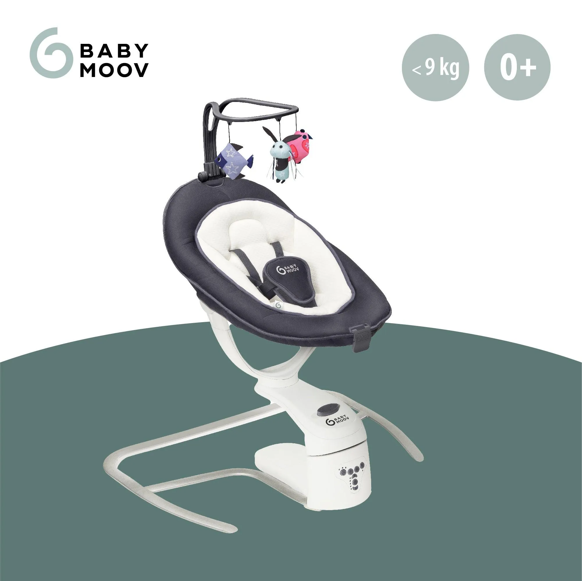 Babymoov Swoon Motion Electric 360° Baby Swing