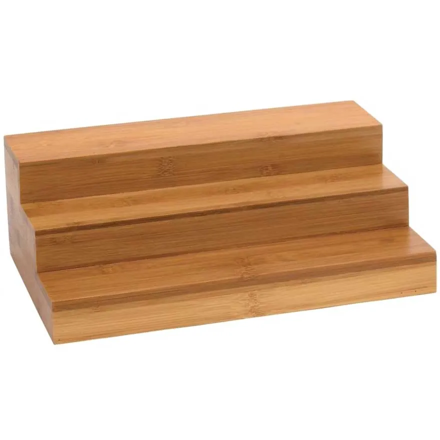 Bamboo Expandable Step Shelf