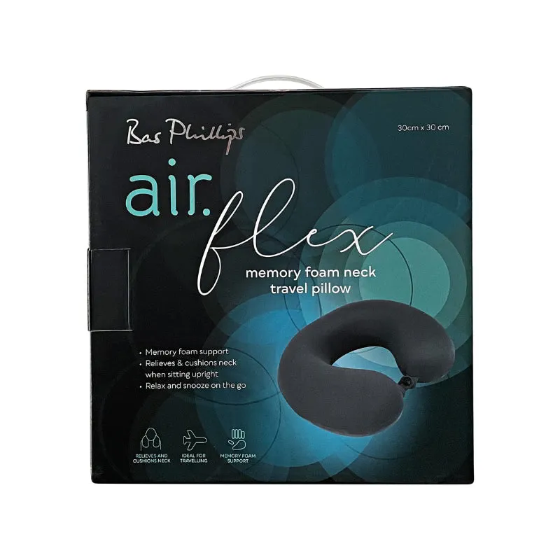 Bas Phillips Airflex Ergonomic Memory Foam Neck Support Pillow