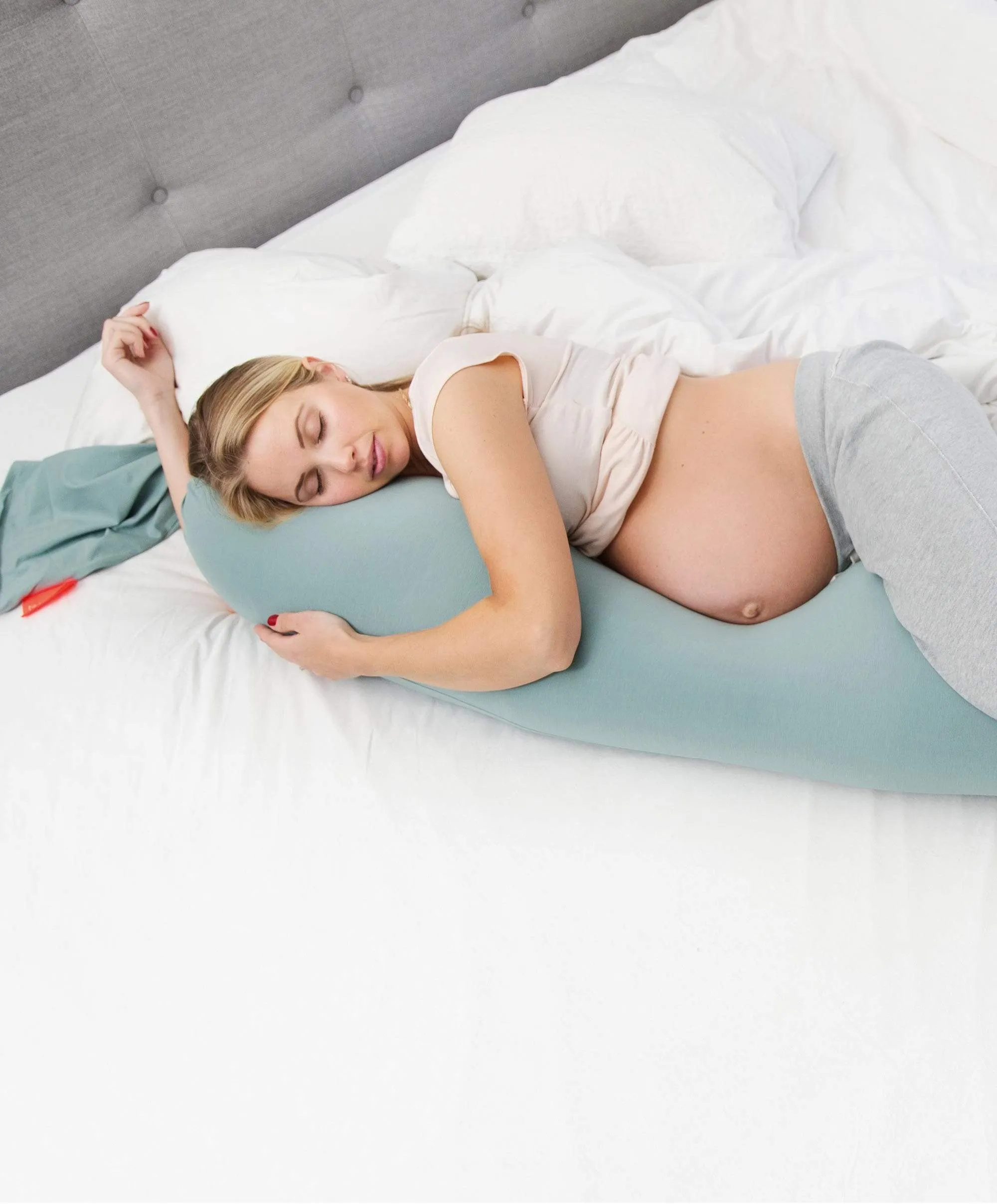 bbhugme&trade; Pregnancy Pillow - Eucalyptus