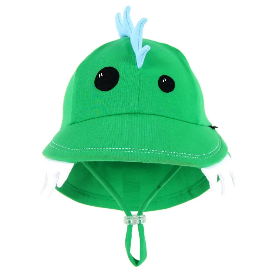 Bedhead: Legionnaire Flap Sun Hat Dinosaur Green