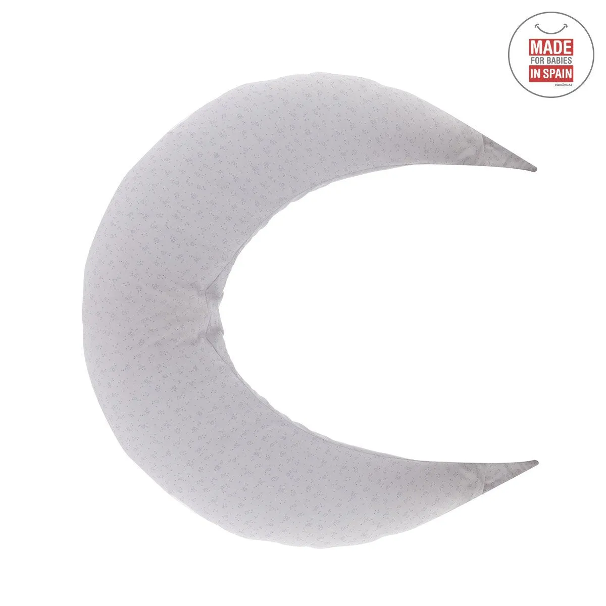 Cambrass Nursing Pillow Moon 613,1 E Grey 80x185x16cm