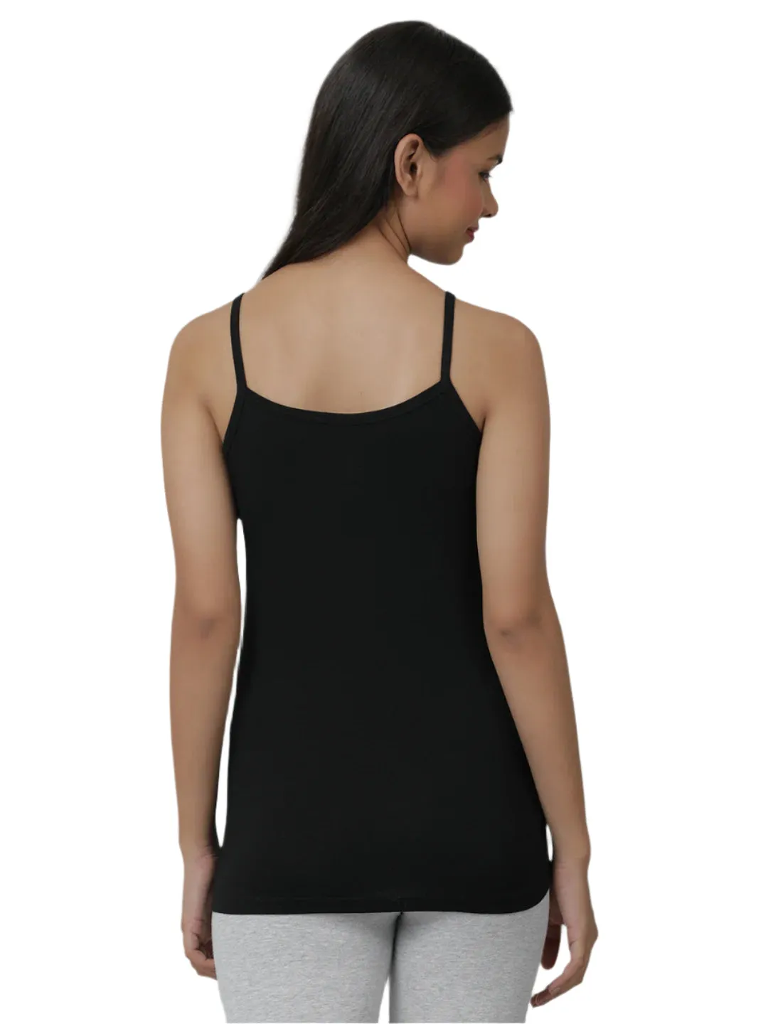 Cami Vests - Black And White Combo Pack of 2