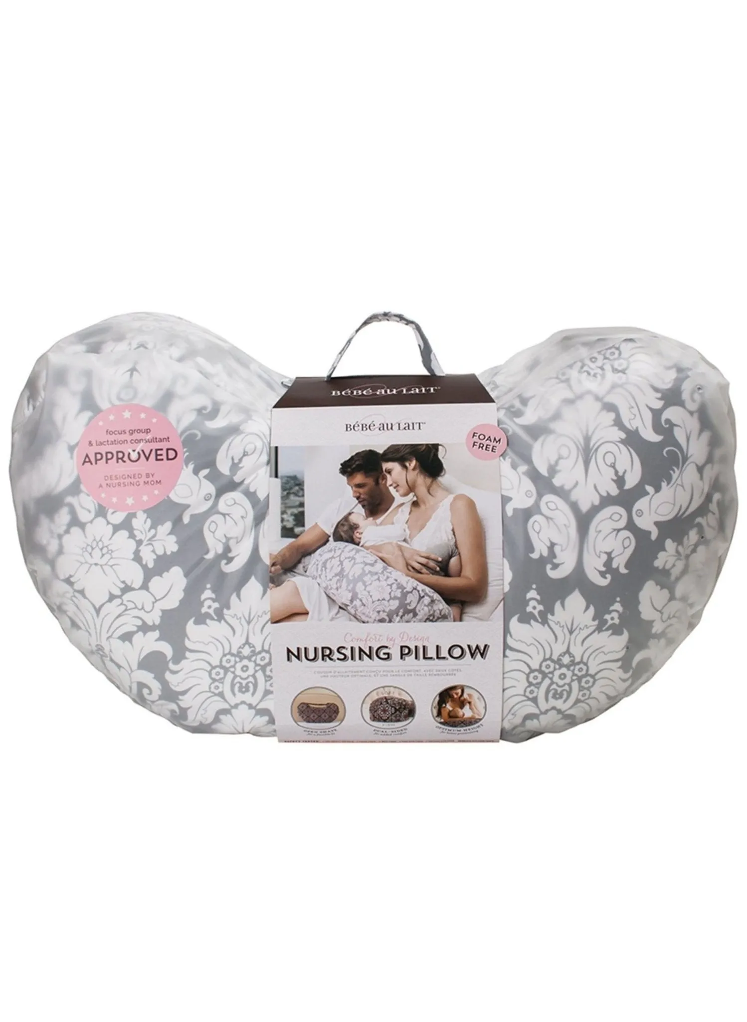 Chateau Silver Nursing Pillow