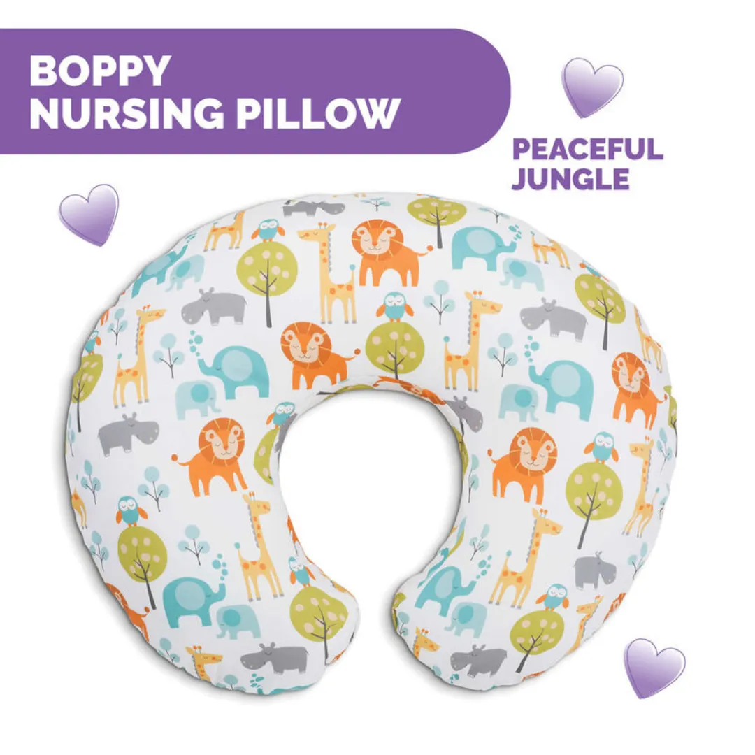 Chicco Boppy Nursing Support Pillow - Peaceful Jungle