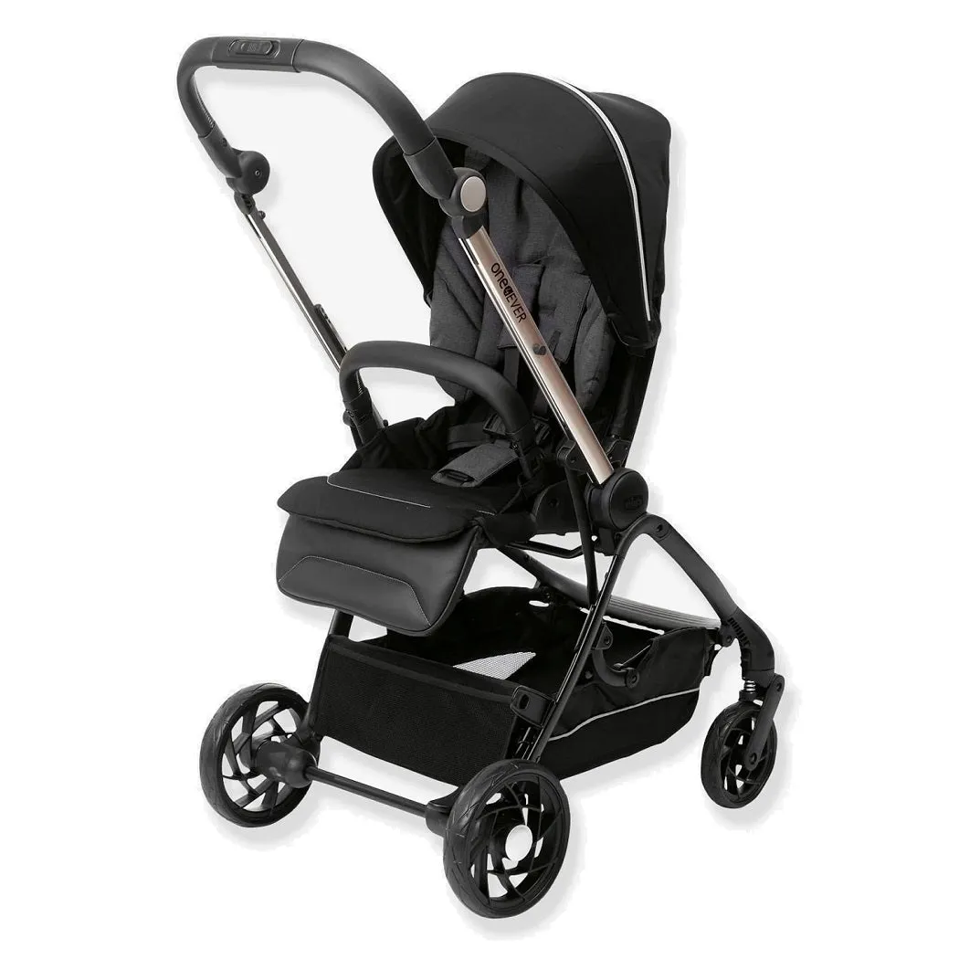 Chicco one4ever 2-in-1 Stroller and Carrycot (Pirate Black)