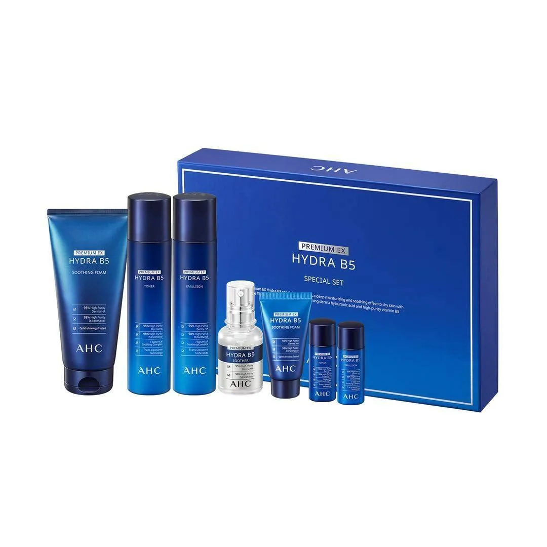 Clearance!!AHC Premium Ex Hydra B5 Special Set  Travel Set- Moisturizing Nourishing The Skin