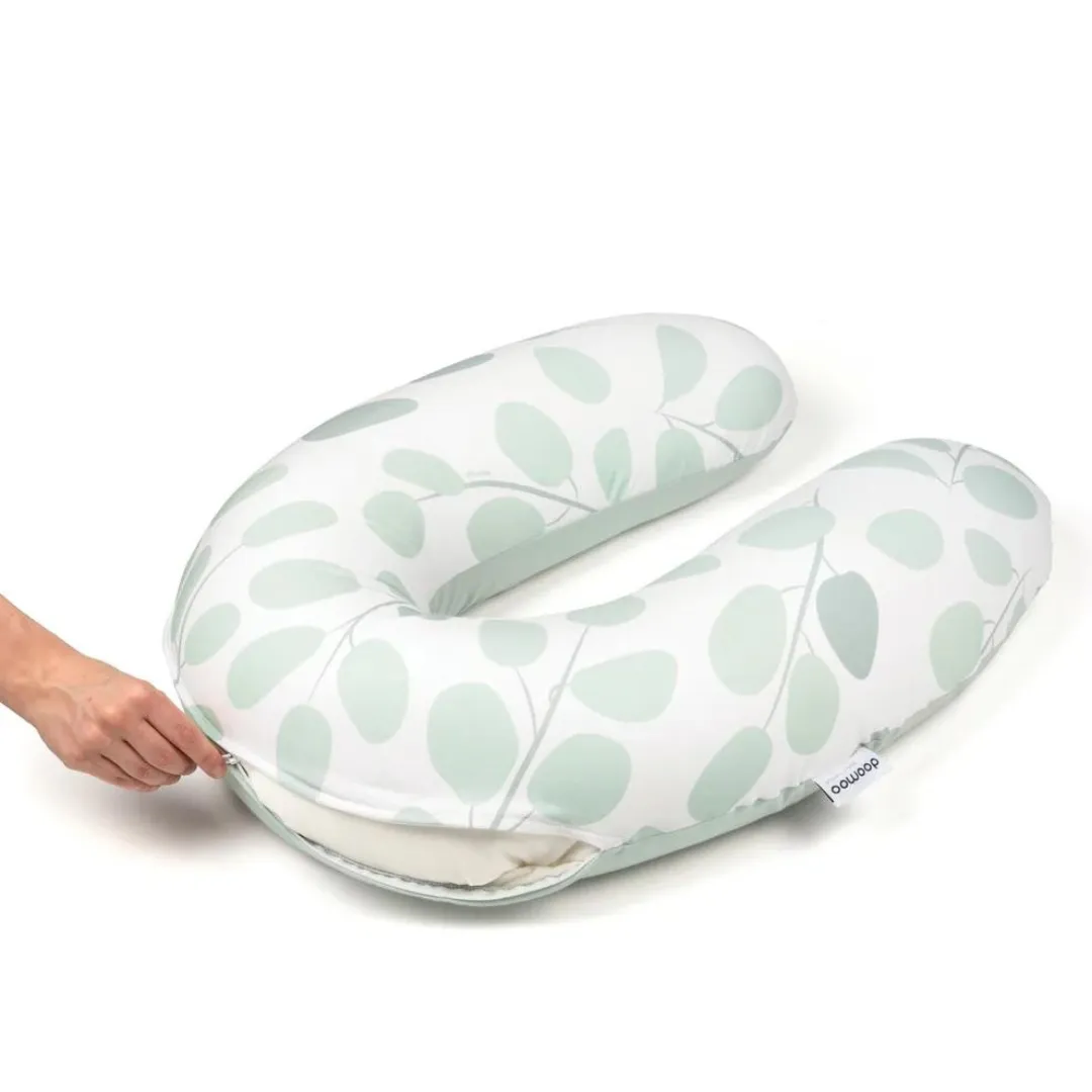 Doomoo Buddy Cover - Leaves Aqua Green