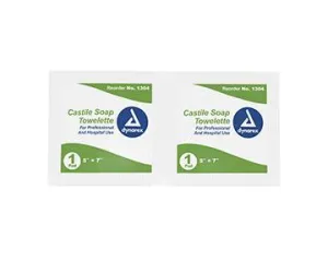 Dynarex Castile Soap Towelettes