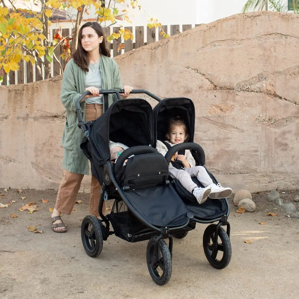 Eco-Friendly All-Terrain Stroller, Lightweight, Adjustable Seat, Easy, Compact Fold, All-Wheel Suspension