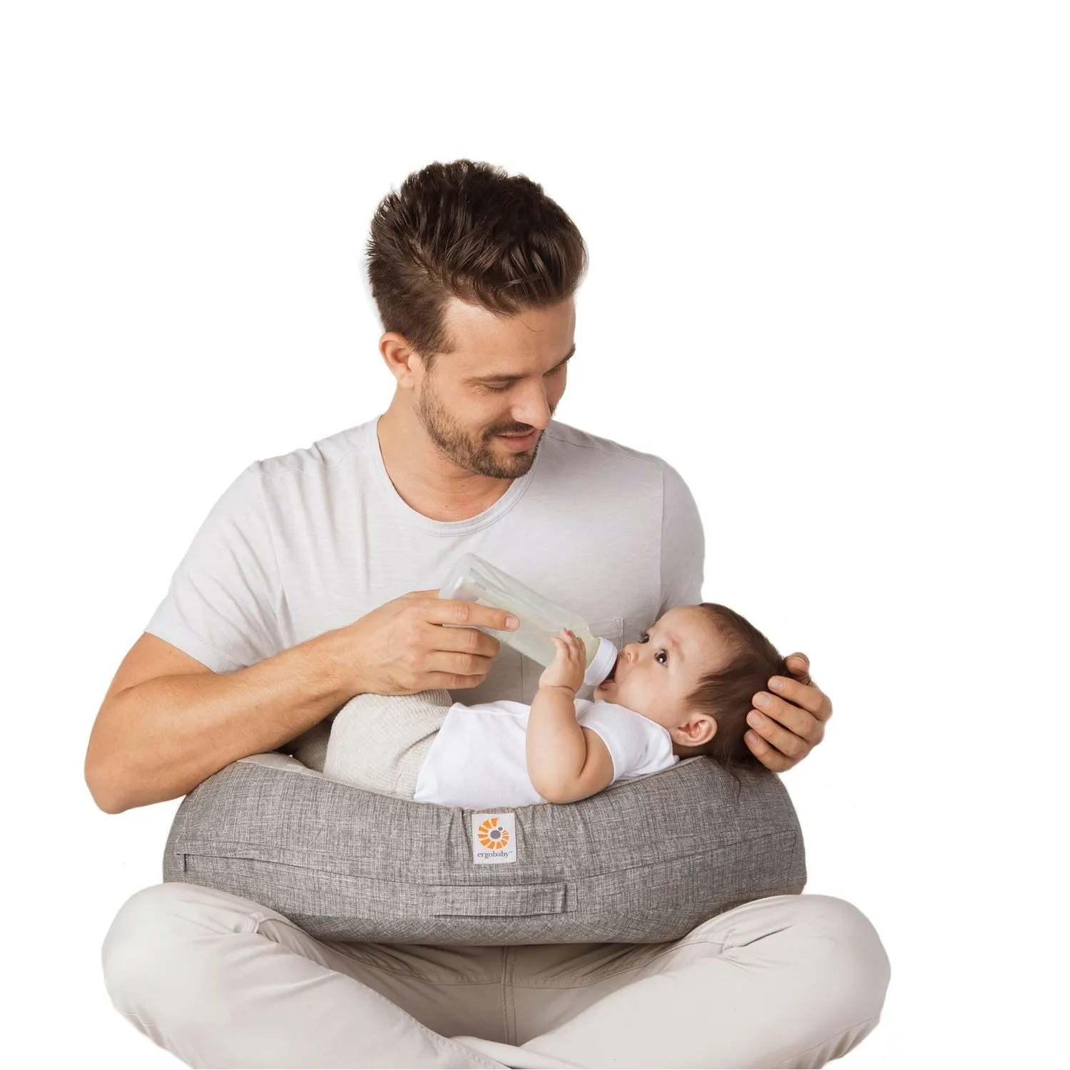 Ergobaby Natural Curve Nursing Pillow - Grey