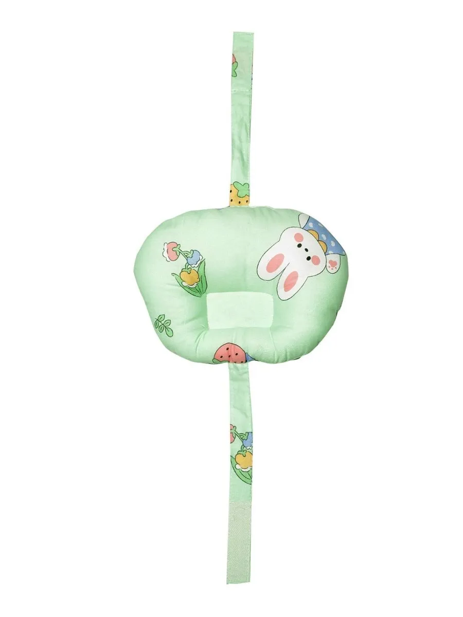 Extra Large Nursing Pillow- My Little Bunny: Green