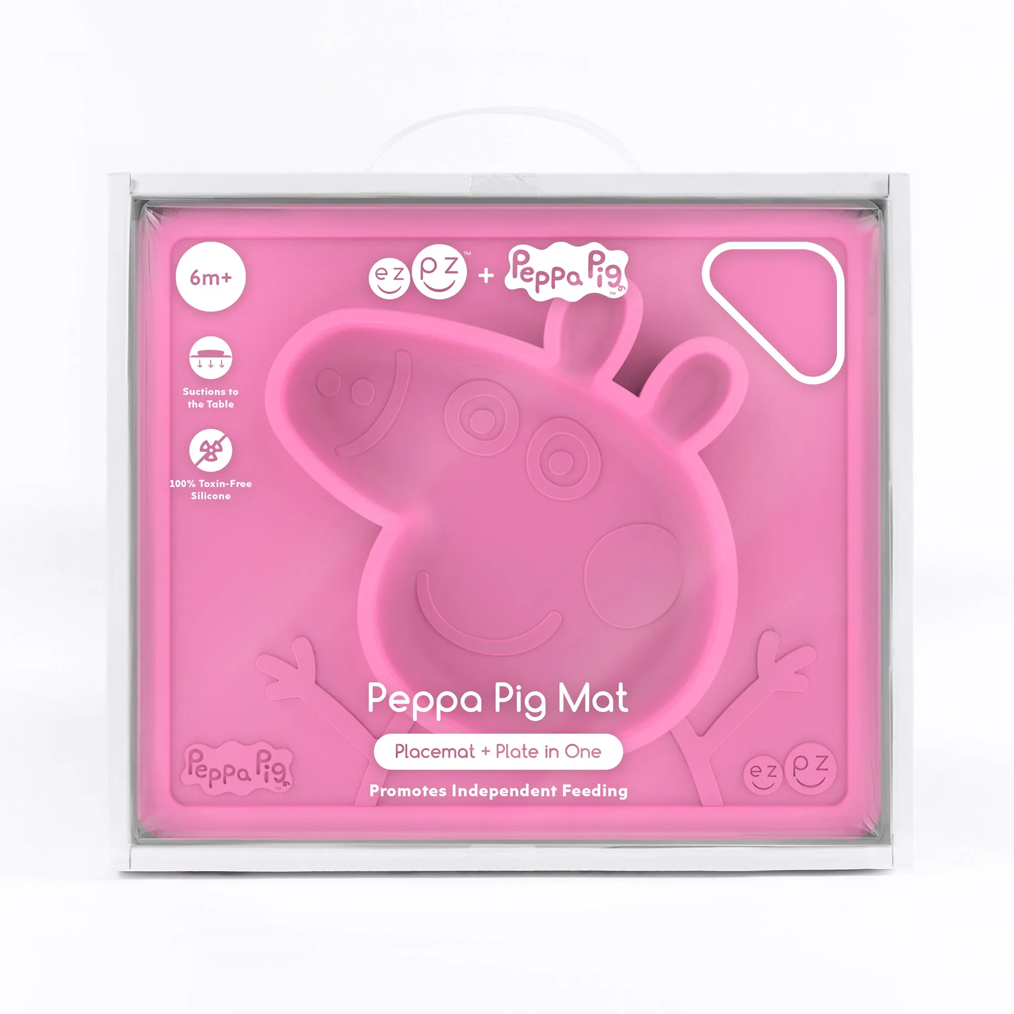 ezpz™ Peppa Pig Placemat Tray in Pink