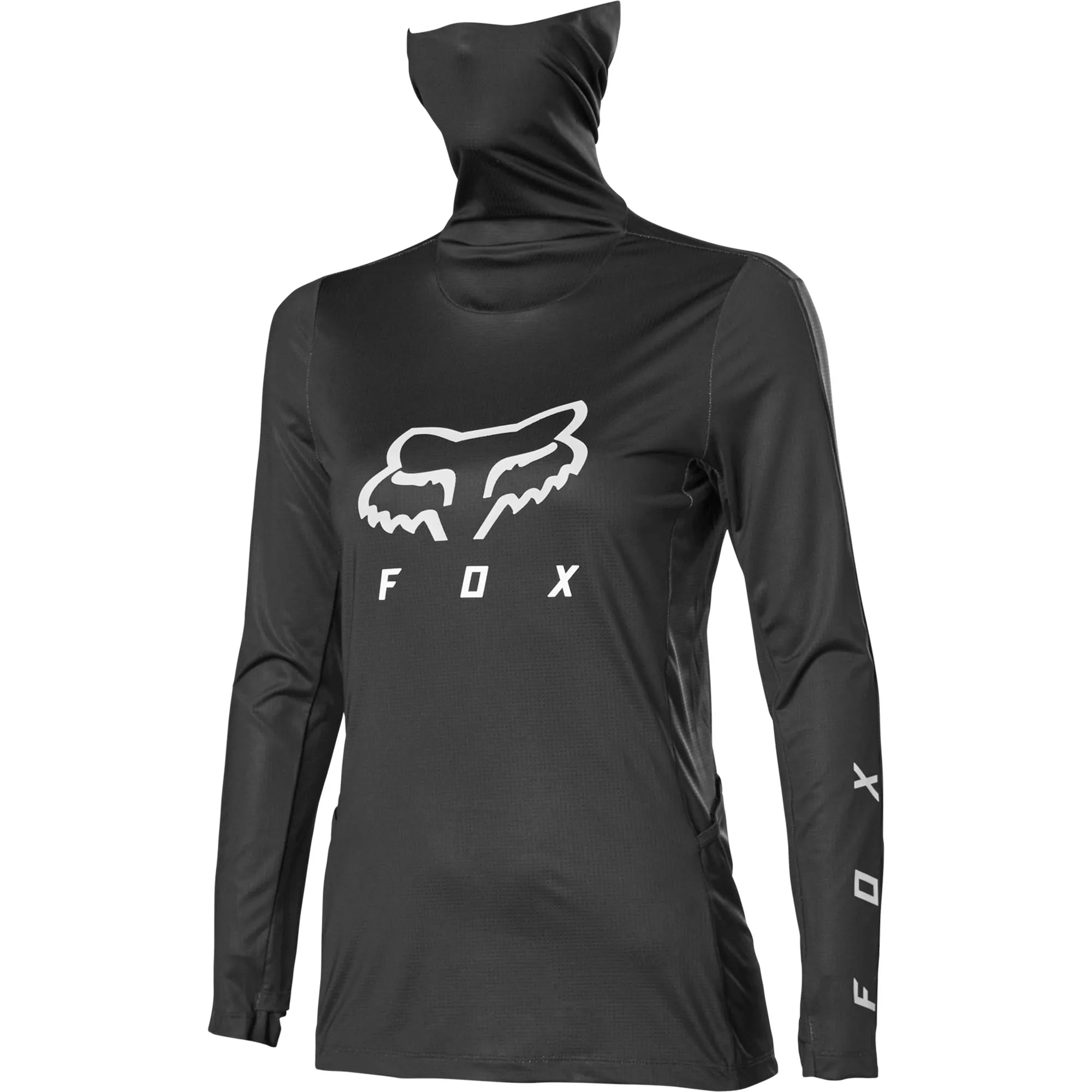 Fox Racing  Womens Ranger Drive Motocross Jersey Black Offroad MotoX Thumbholes