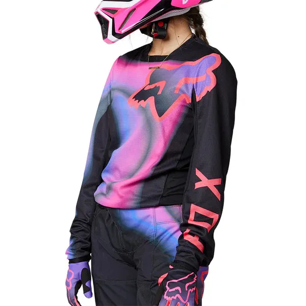 FOX WOMENS 180 TOXSYK JERSEY BLACK/PINK