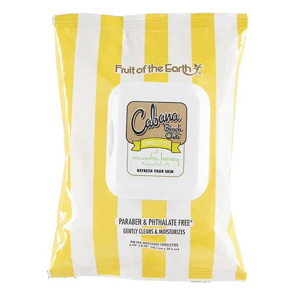 Fruit Of The Earth - CBC Towelettes 25 Pack