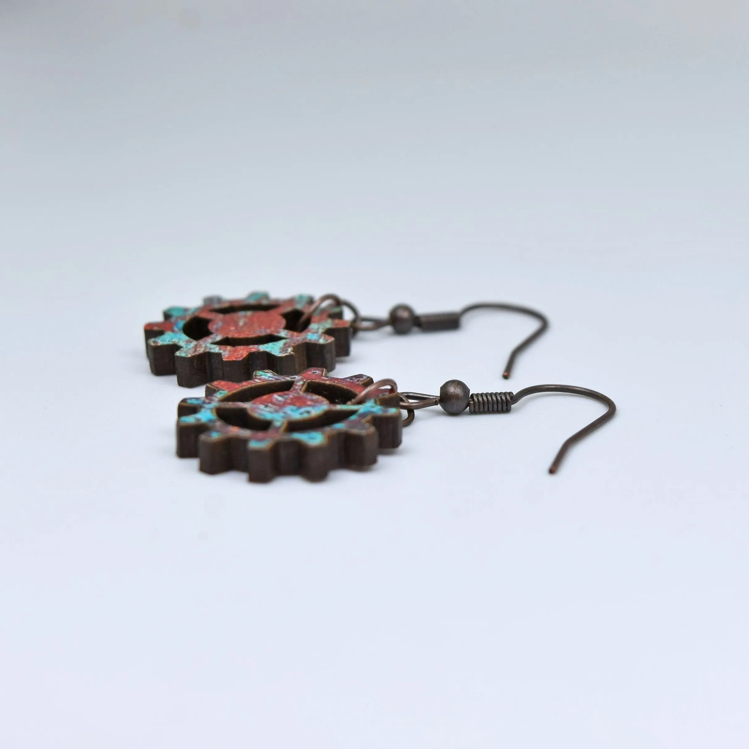 Gear Earrings