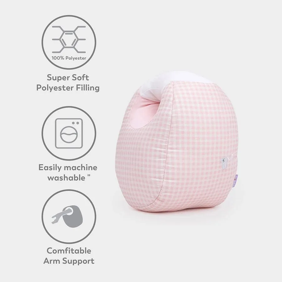 Gingham Milk Boss Feeding Support Pillow