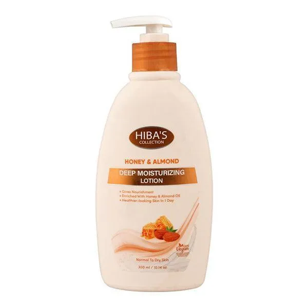 HIBA`S HONEY&ALMOND MOISTURZING LOTION 300ML