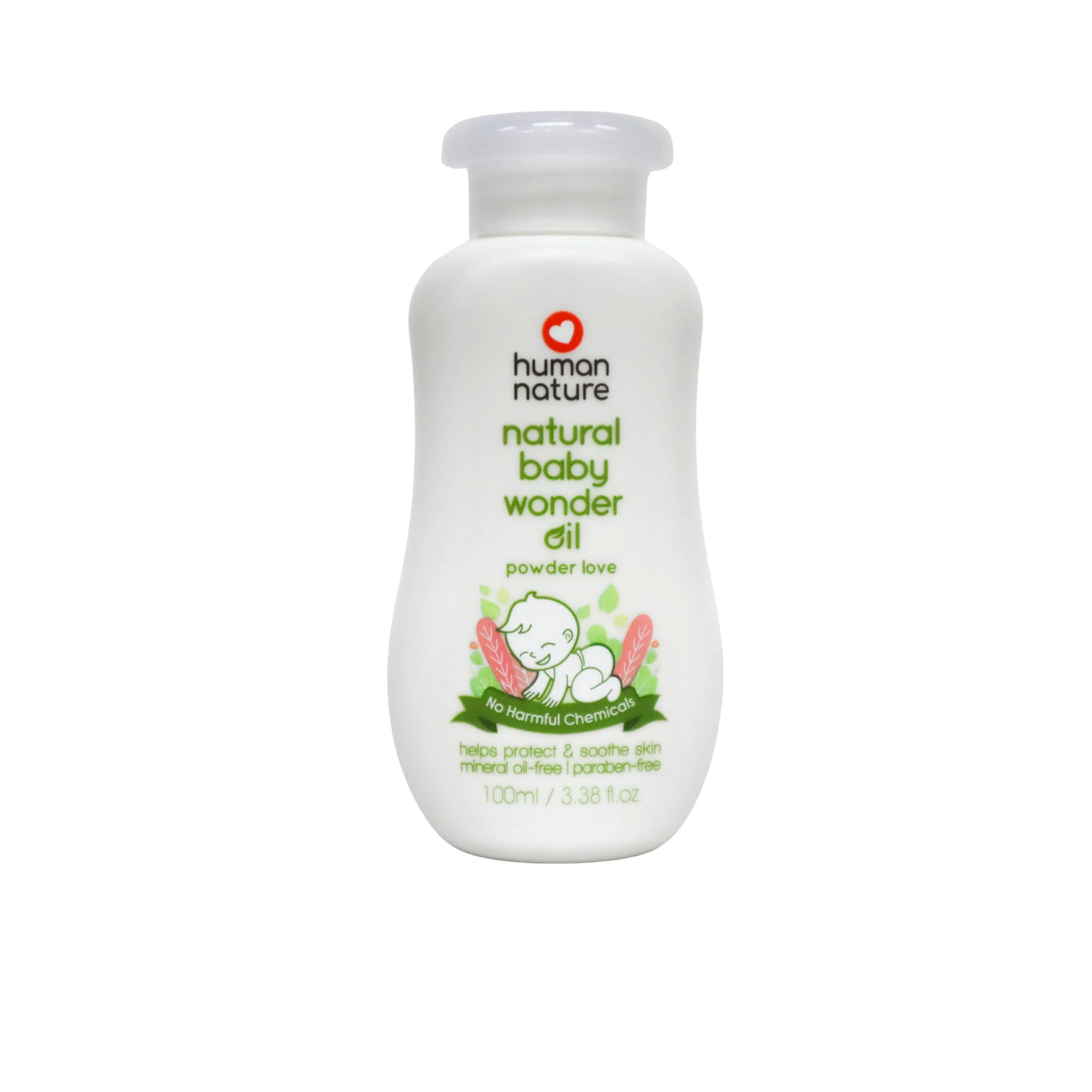 Human Nature Natural Baby Wonder Oil 100ml - Powder Love