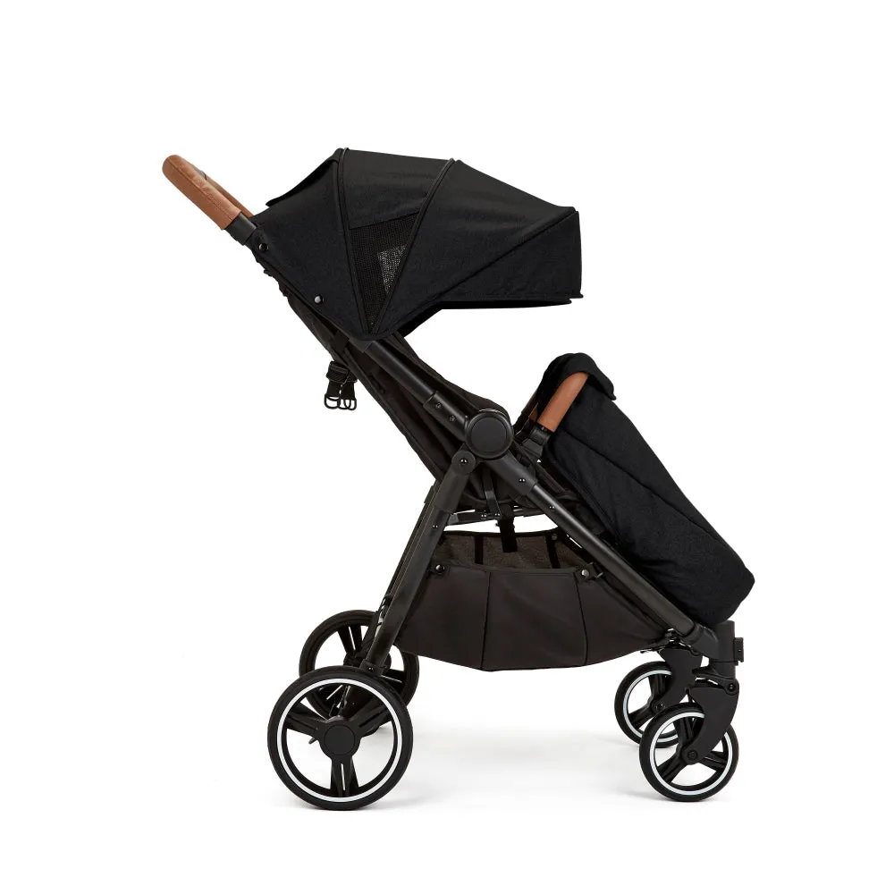 Ickle Bubba Venus Max Double Stroller Black