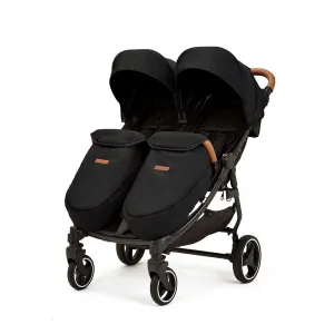 Ickle Bubba Venus Max Double Stroller Black