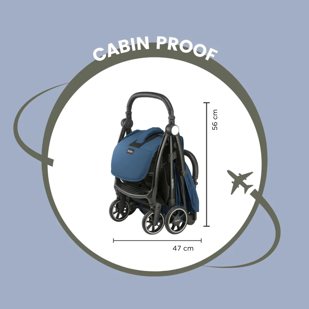 Leclerc Baby Hexagon Stroller- Blue