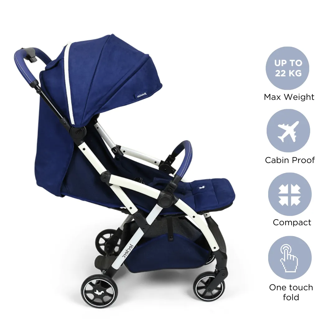 Leclerc Baby Hexagon Stroller- Blue