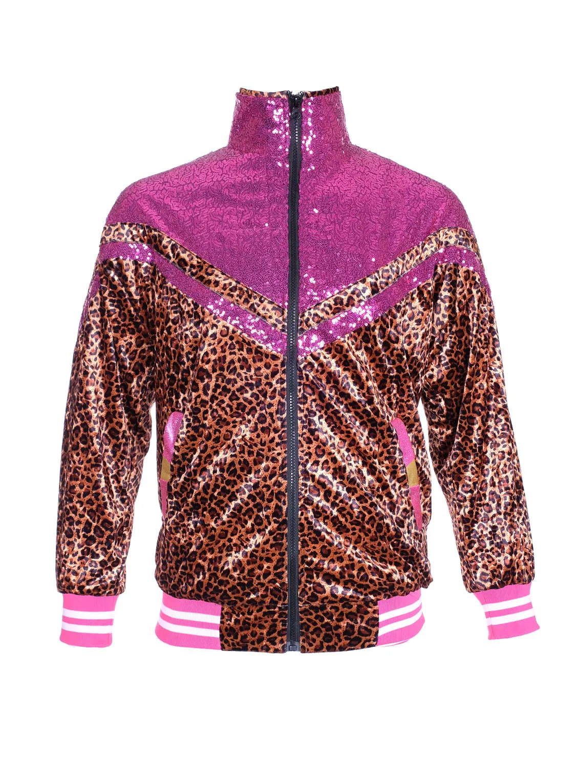 Luxe Leopard  | Lairy Leisurewear Jacket | Unisex