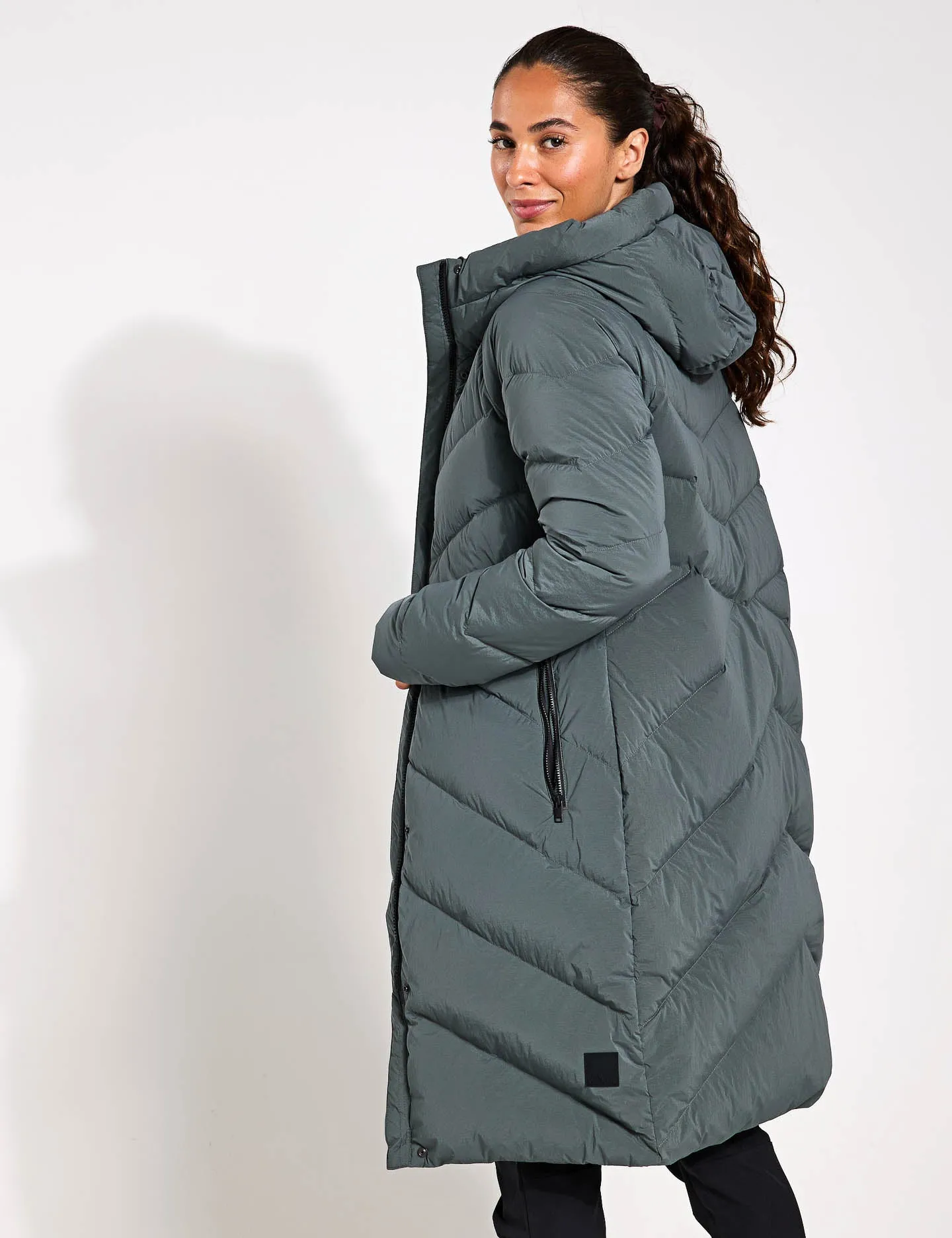 Marienplatz Coat - Slate Green