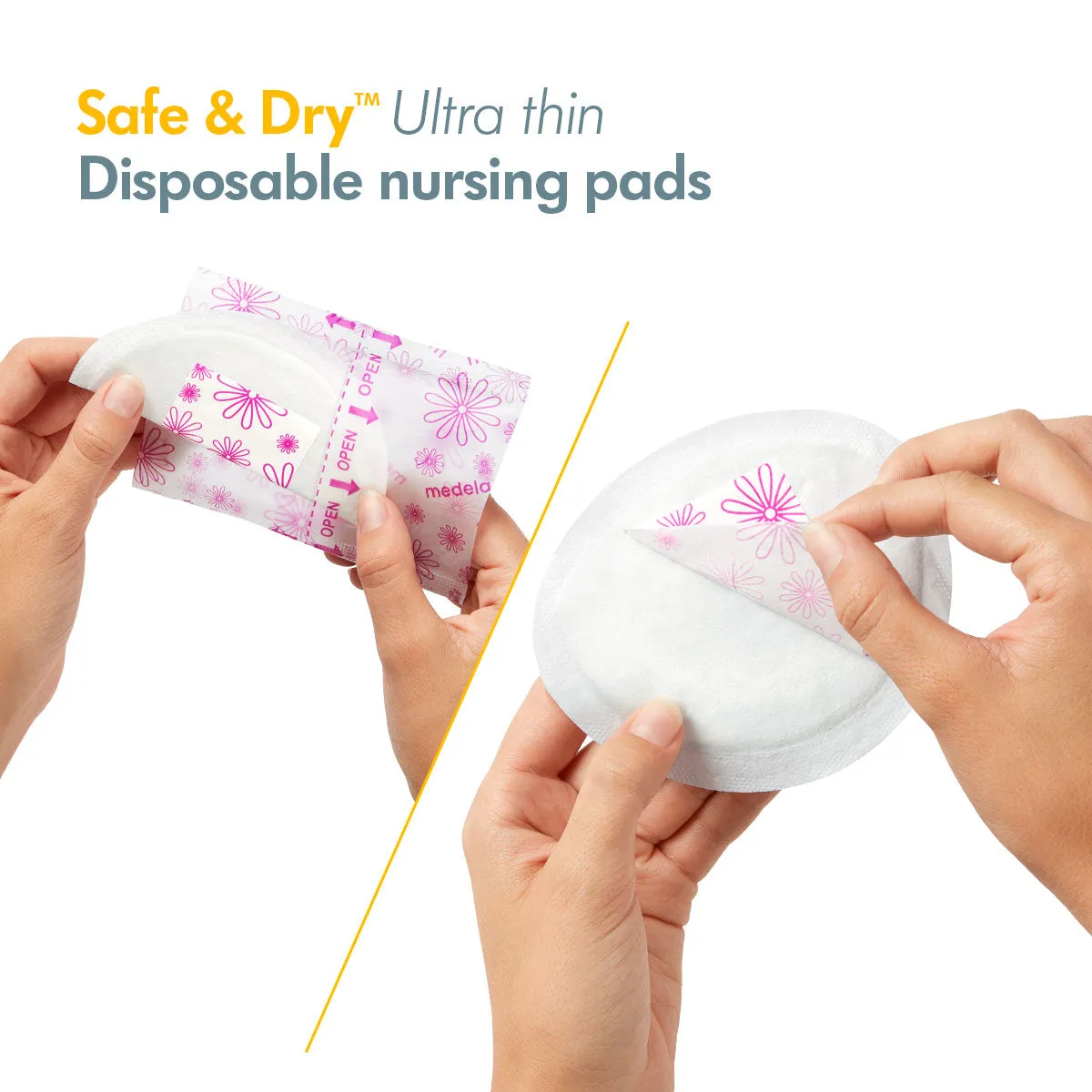 Medela - Safe & Dry Ultra Thin Disposable Absorbent Nursing Pads 30 pcs