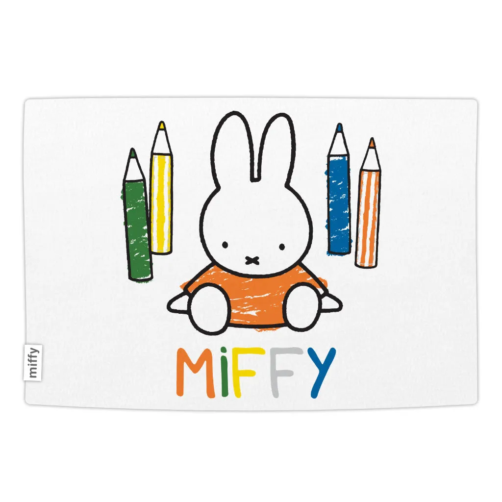 Miffy Colouring Pencils Blanket