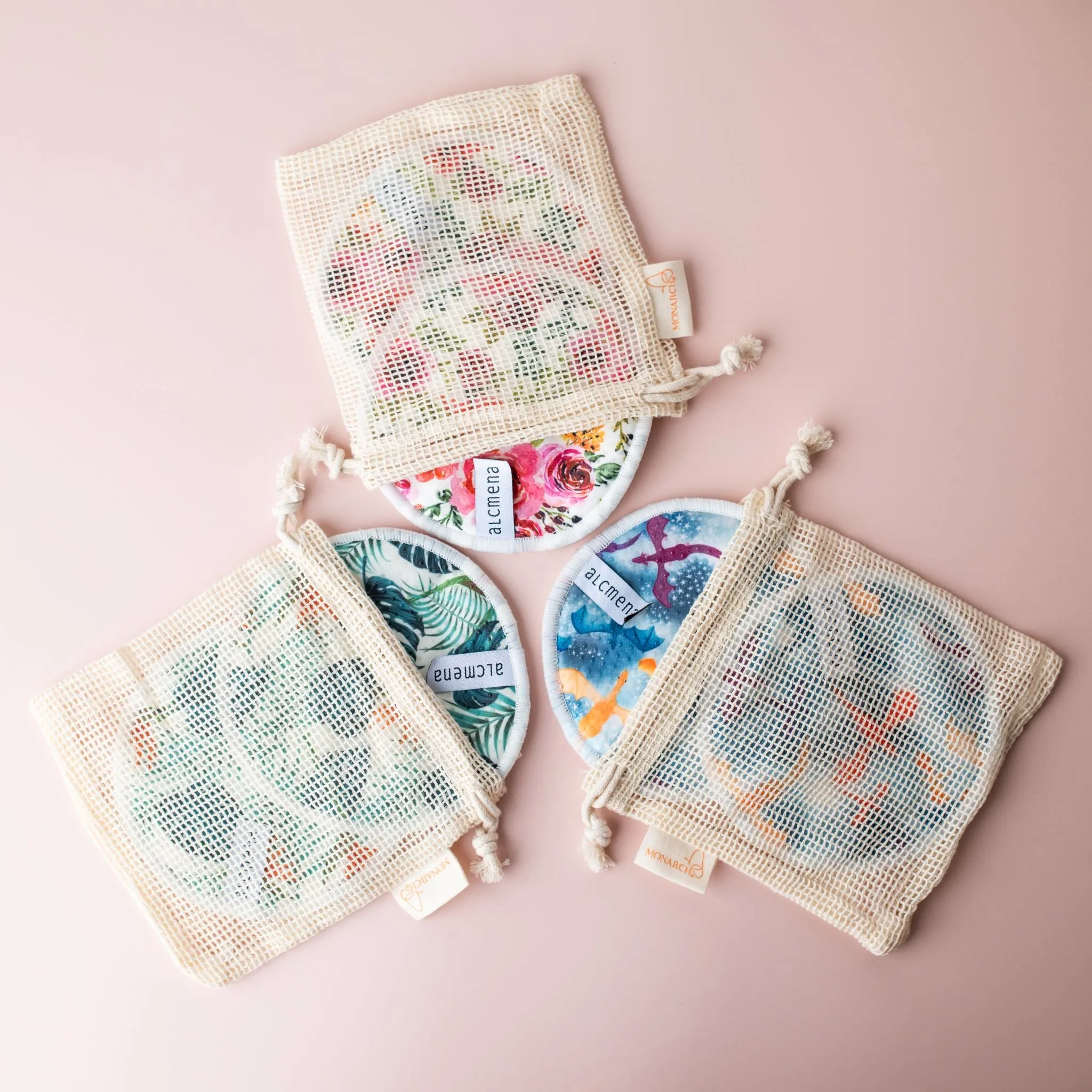 Non-Slip Organic Bamboo Breast Pads | Bums N' Roses