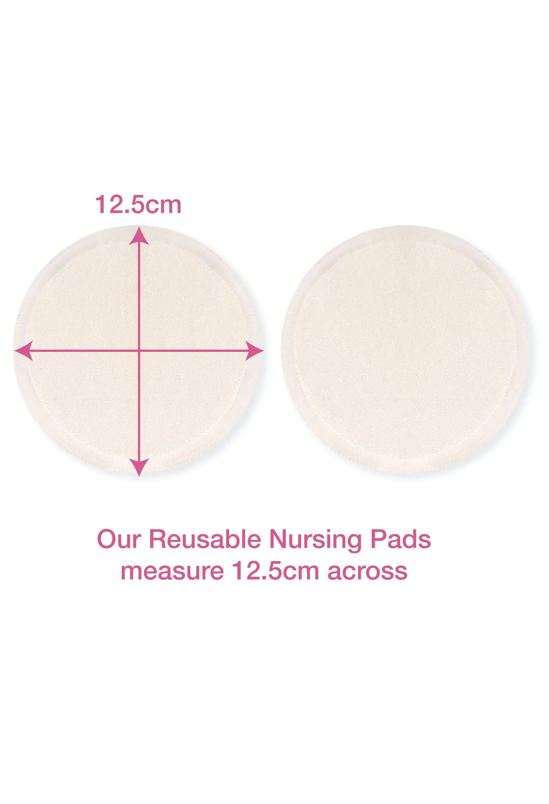 Nude Bamboo Nursing Bra   High Cut Undies Set With FREE Eco-Friendly Reusable Nursing Pads