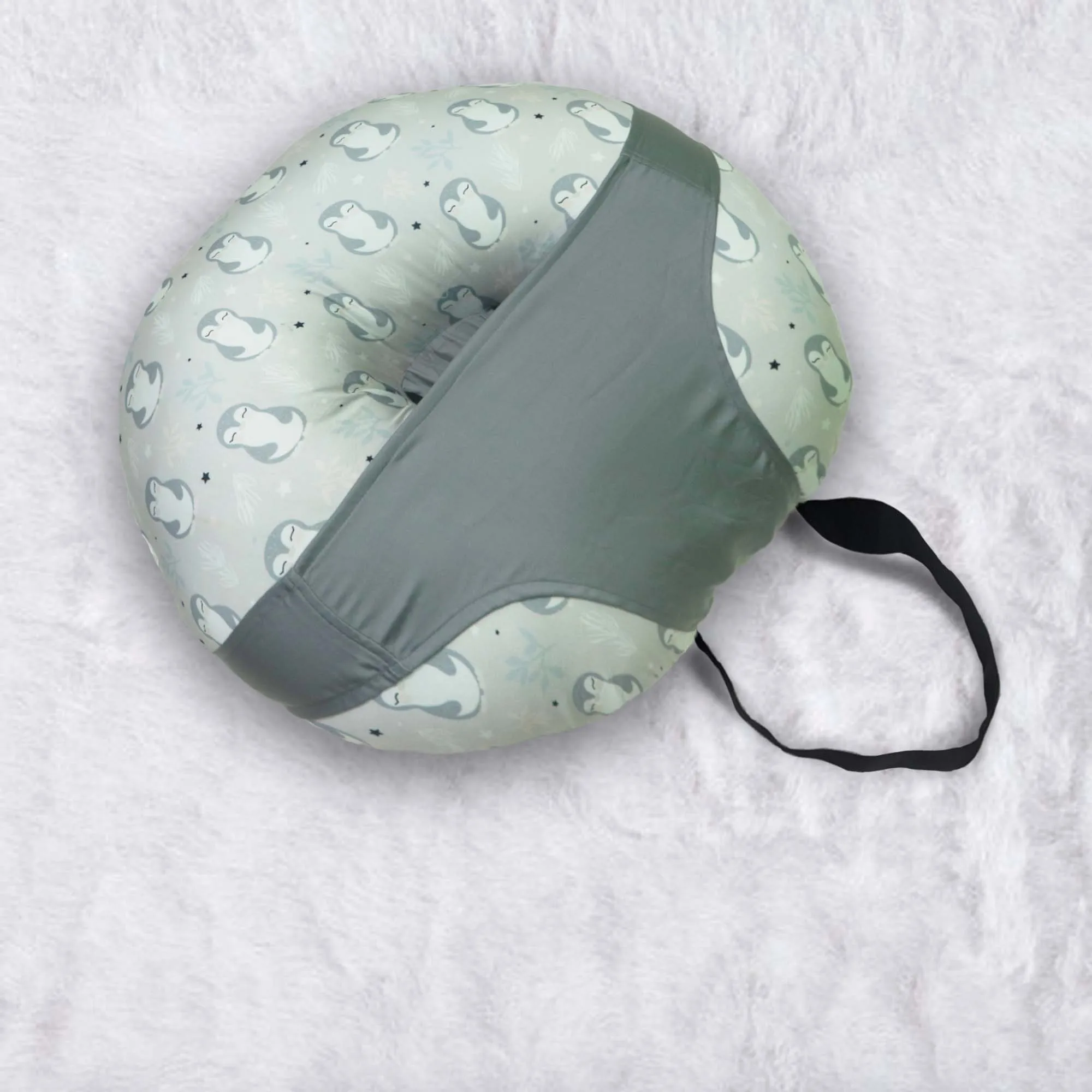 Penguin - Baby Feeding Pillow | Nursing Pillow | Breastfeeding Pillow