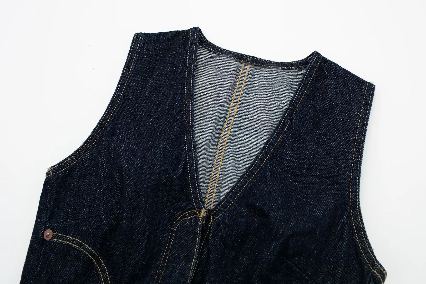 Pre Order:  Inverted Jeans Vest