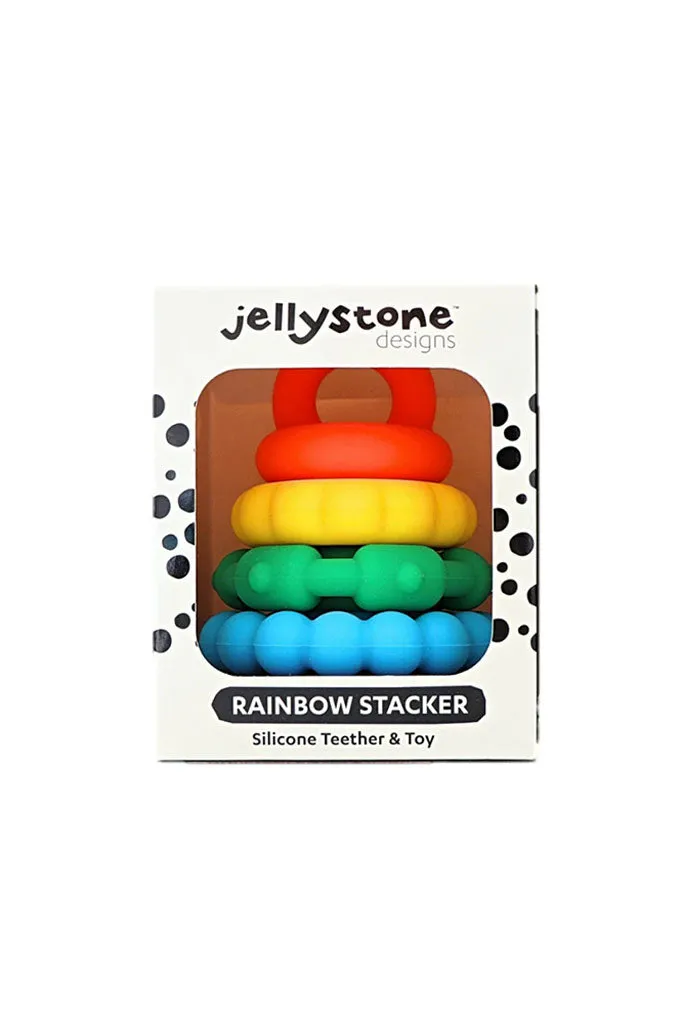 Rainbow Stacker and Teether Toy