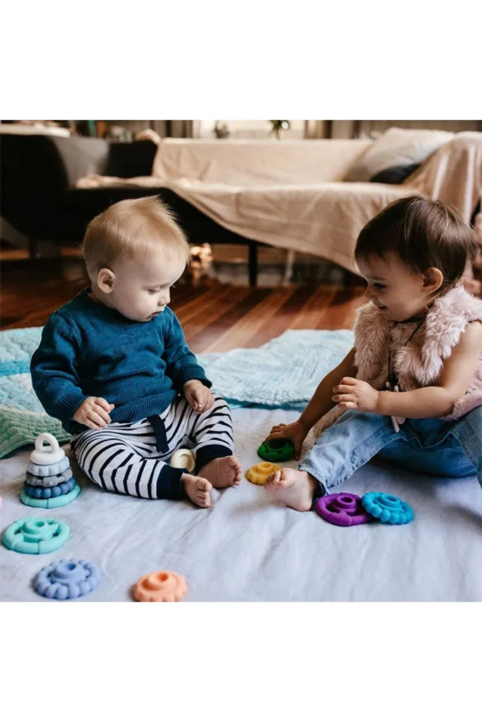 Rainbow Stacker and Teether Toy