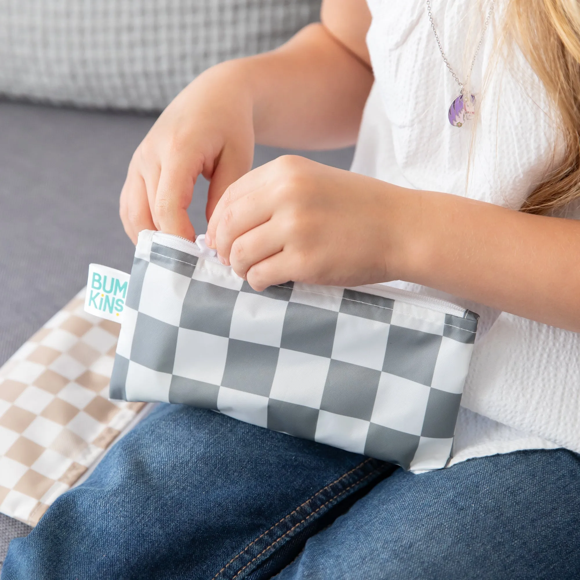 Reusable Snack Bag, Small 2 Pack: Double Check