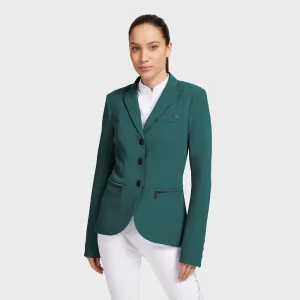 Samshield Victorine Crystal Fabric Ladies Competition Jacket - Posy Green Limited Edition