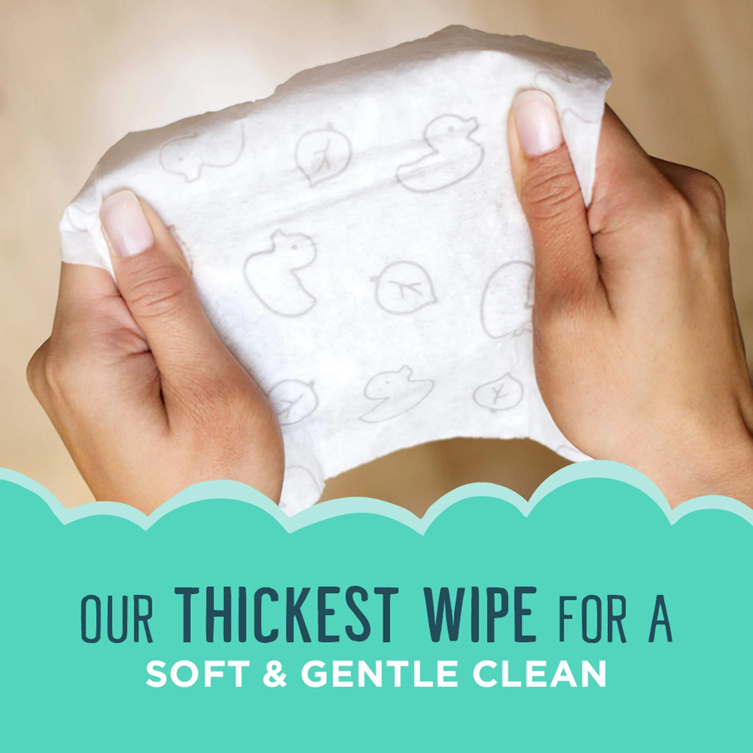 Seventh Generation Free and Clear Baby Wipes Widget (Bundle of 6)